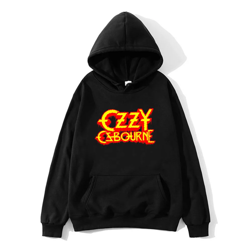 Толстовки с капюшоном Ozzy Osbourne модная повседневная толстовка длинными рукавами