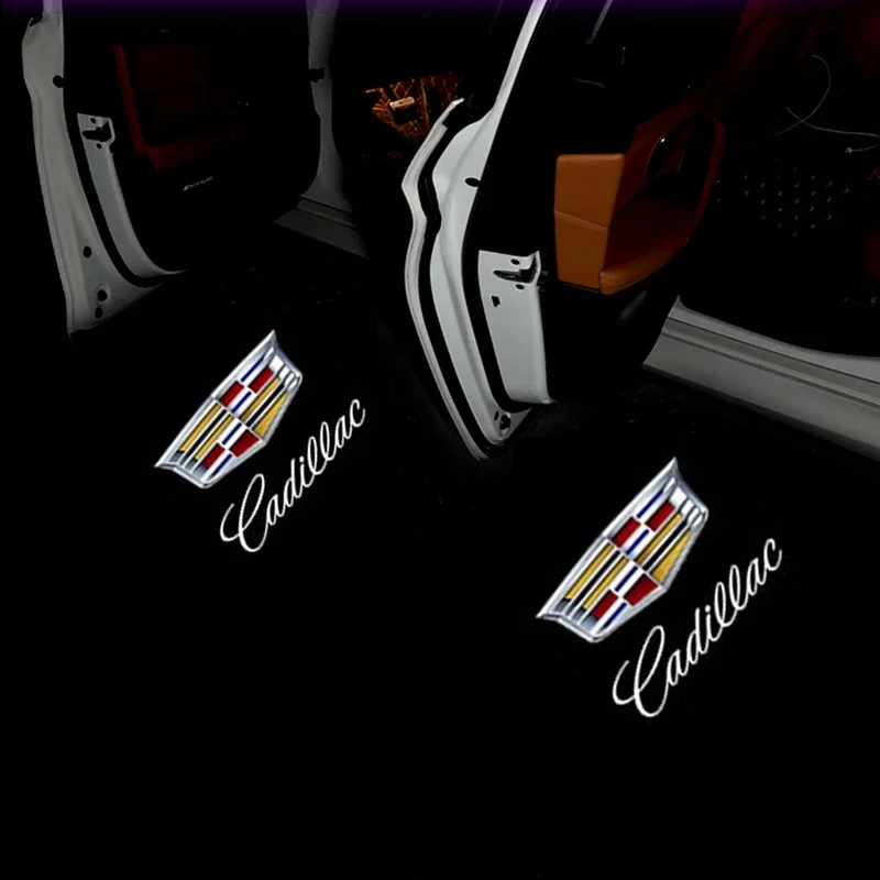 

2 шт. приветственный свет двери автомобиля для Cadillac ATS CTS BLS SRX Escalade XT5 Deville XTS DTS Tiburon XT4 XLR XLR-V Seville SLS