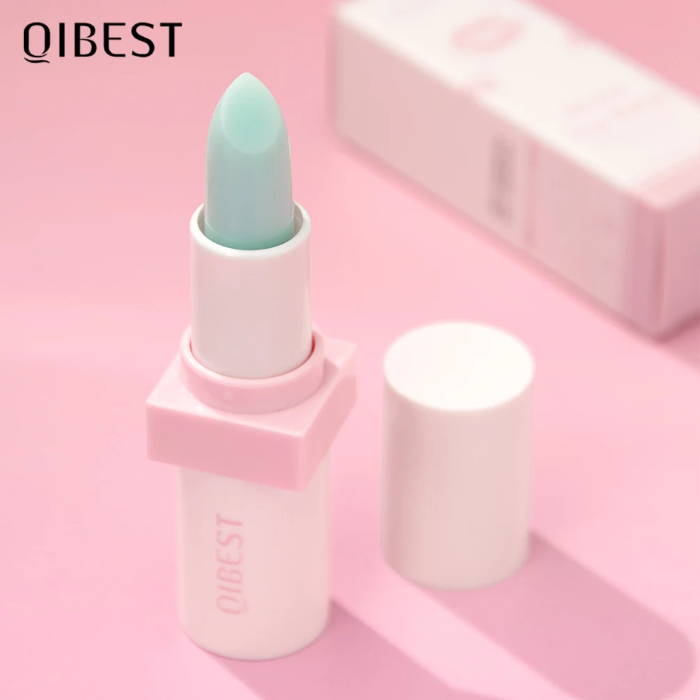QIBEST Теплый Увлажняющий Бальзам Для Губ Защиты Предотвращает Сухое Потрескивание