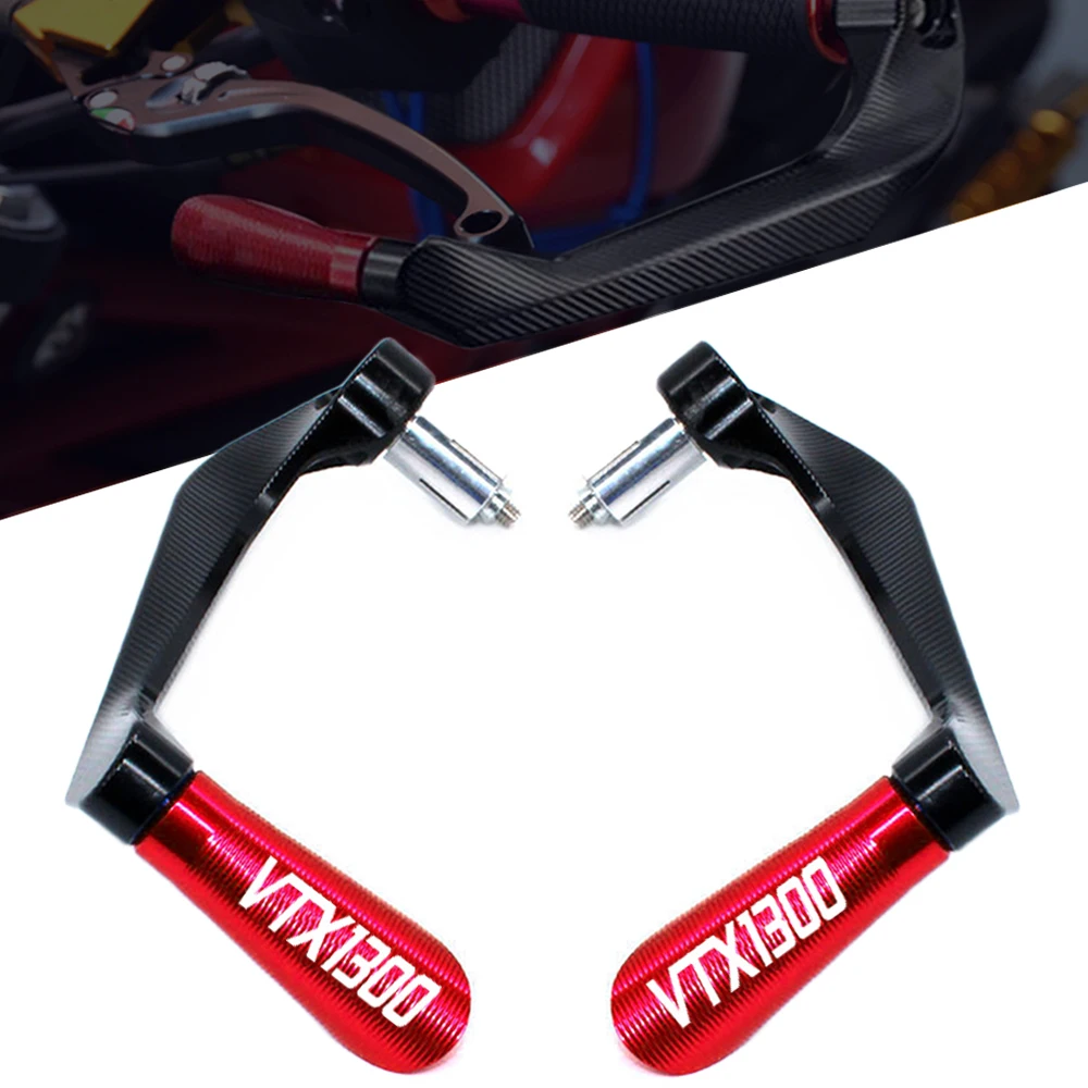 

For Honda VTX1300 RETRO VTX1300C Motorcycle Universal Handlebar Grips Guard Brake Clutch Levers Handle Bar Guard Protect