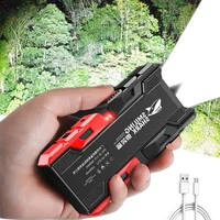 1200 mah power bank flashlight usb rechargeable led usb rechargeable waterproof torch for outdoor camping fishing