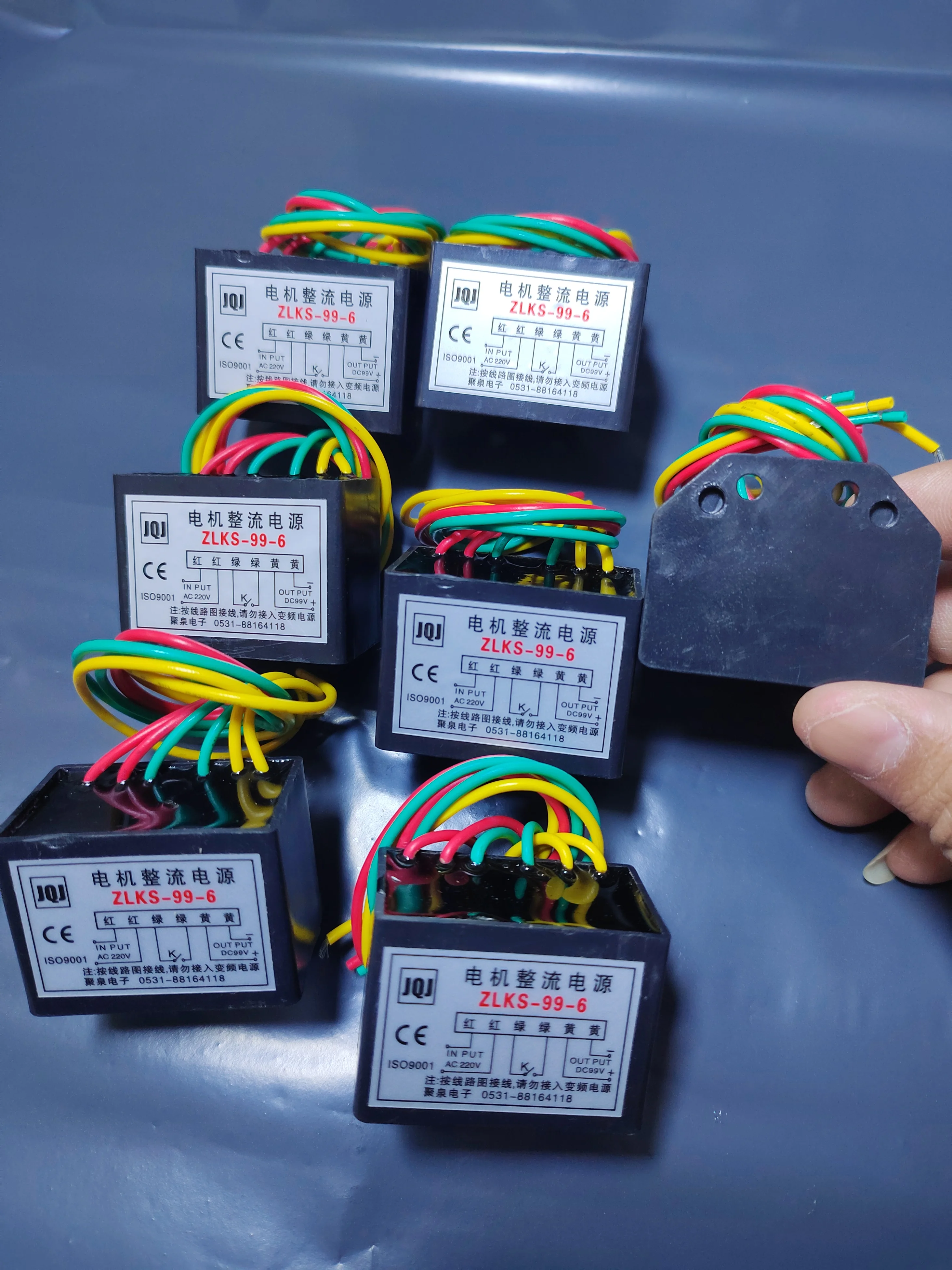 Фото Модуль полуволнового выпрямителя ZLKS-99-6 AC220V/DC99V №4