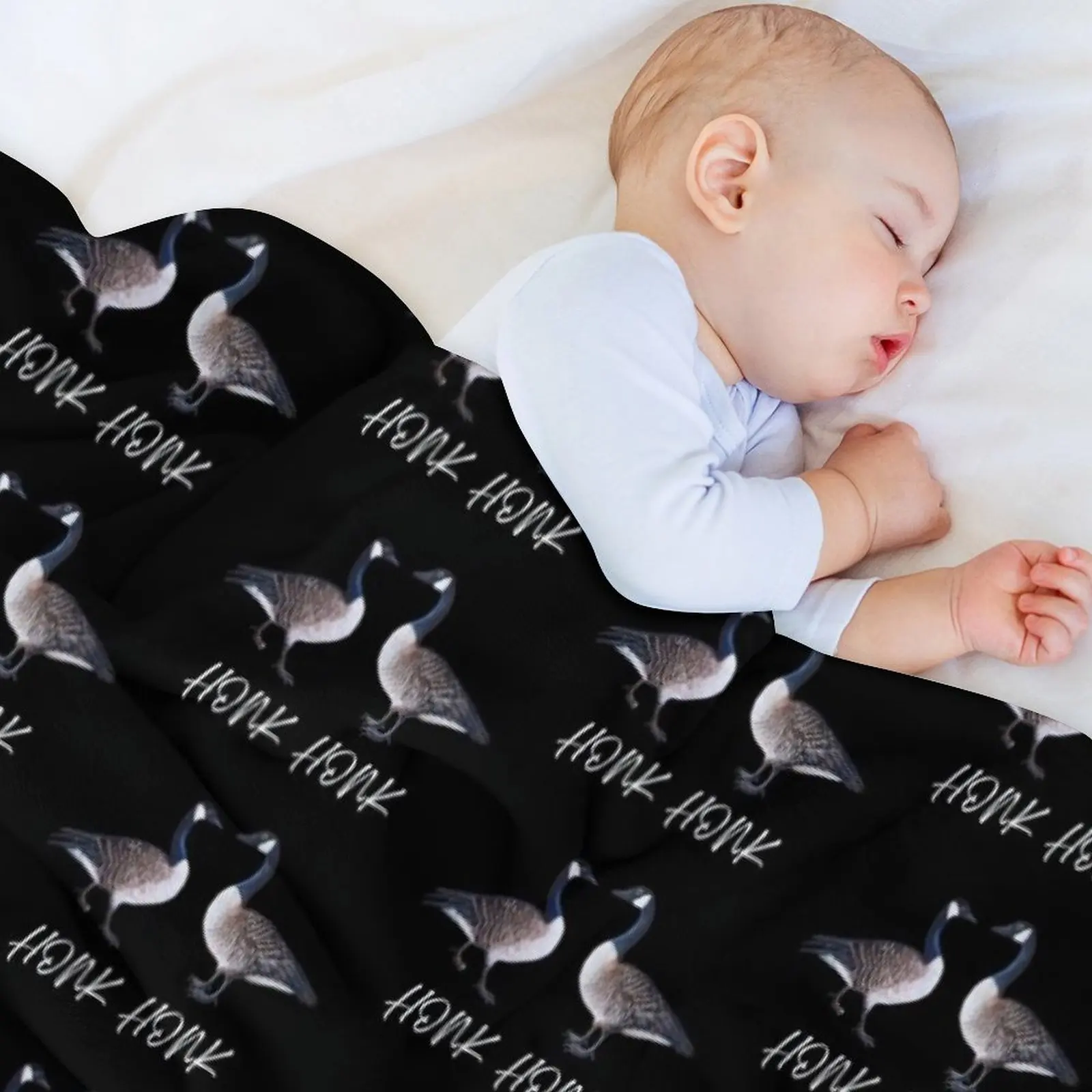 Пушистое одеяло Canada Goose Honk