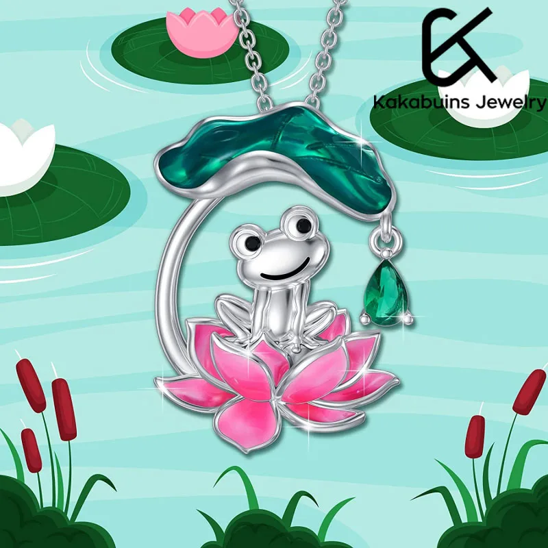 

Fashion Creative Personality Animal Necklace Exquisite Frog Necklace Korean Fashion Necklaces Grunge Vintage Pink Indie Luxury