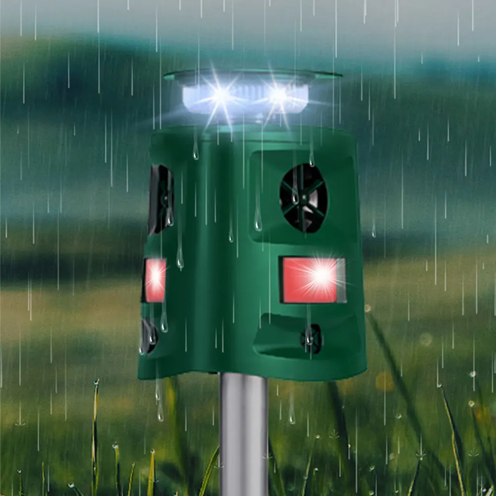 Ультразвуковой Репеллент Для Животных IP44 Водонепроницаемое Устройство На