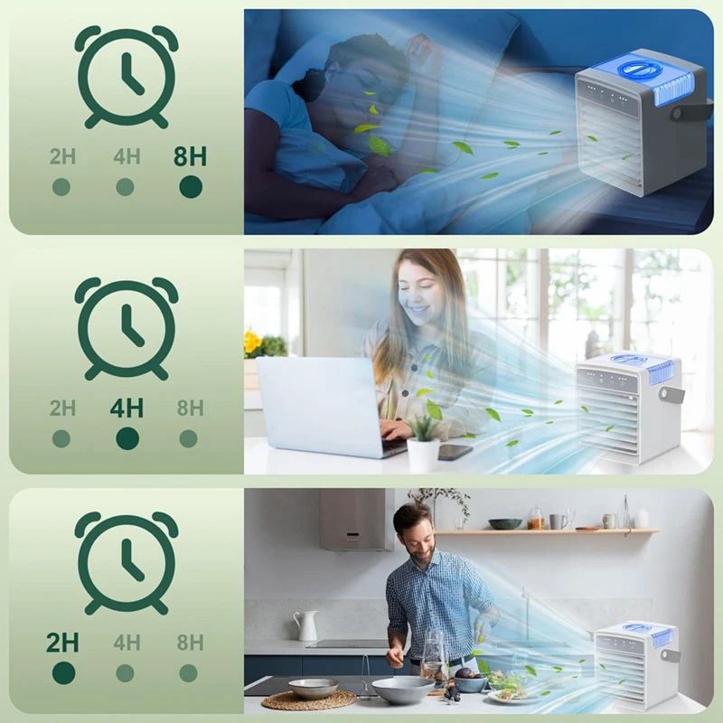 Портативный мини-кондиционер с USB испарительное охлаждение и запотевание для