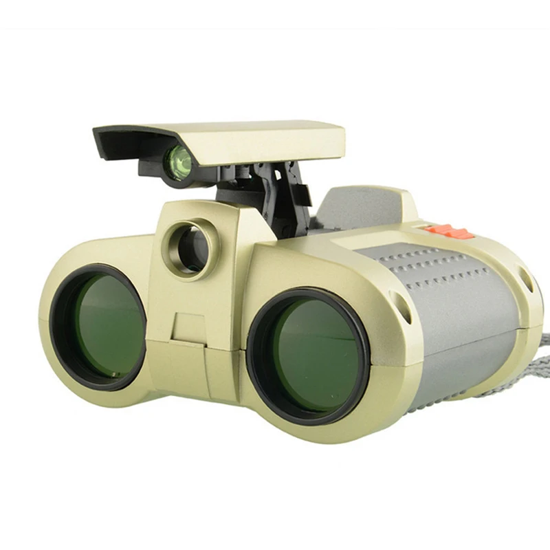 4x30mm Telescope Night Vision Viewer Surveillance Scope Binoculars Telescopes Light Focusing for Kid Without Battery