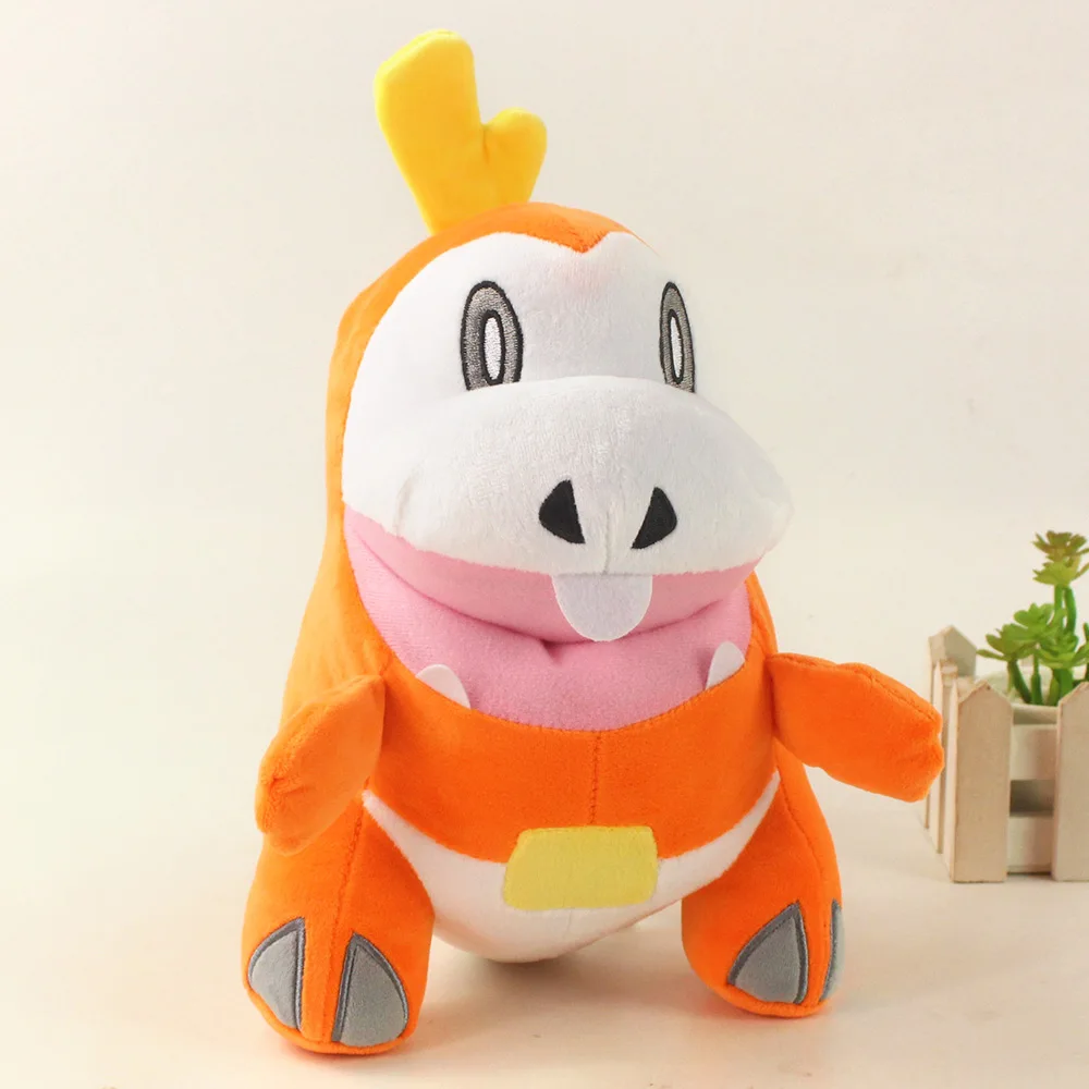 

28 см, плюшевые куклы Pokemon Fuecoco, тип огня, животные, мягкие плюшевые игрушки