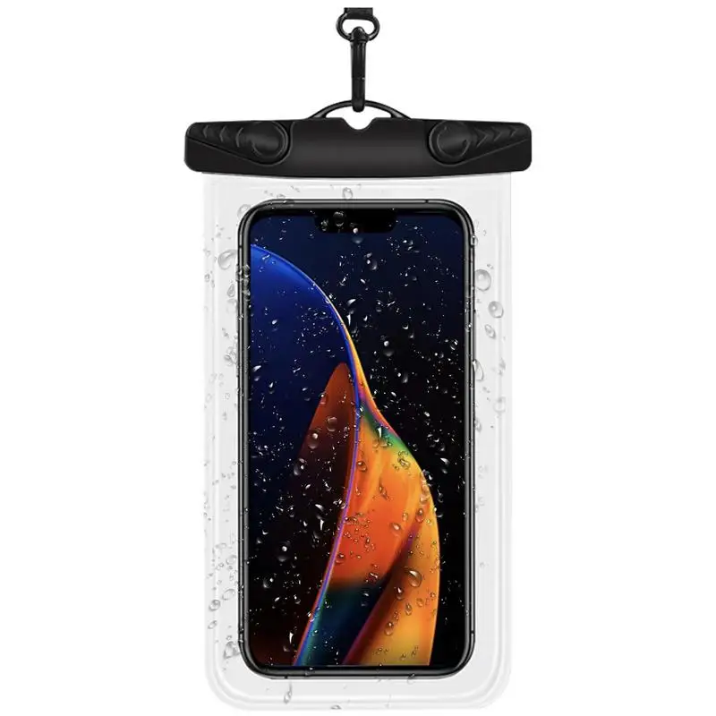 

Phone Waterproof Case Underwater Phone Pouch Dry Bag With Lanyard Universal Phone Pouch Lanyard Cases Seamless Dustproof Pouches