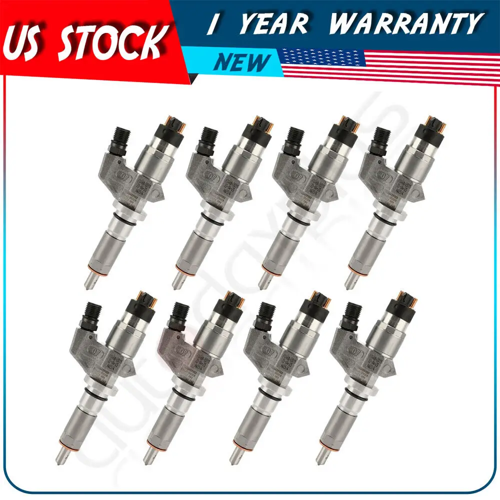 

Дизельный инжектор для Duramax LB7 Chevrolet GMC 2003-2004 Chevrolet Silverado, 8 шт.