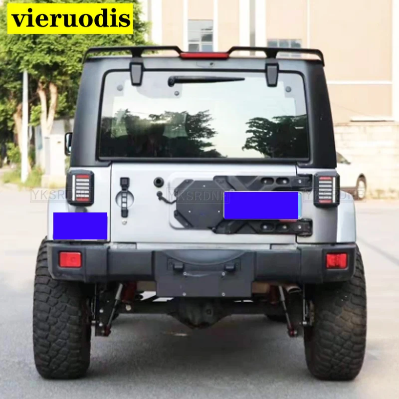 

Задний спойлер черного цвета из АБС-пластика для JL1195, задний спойлер для JL и J367, задний спойлер для JK, для jeep, wrangler, lantsun