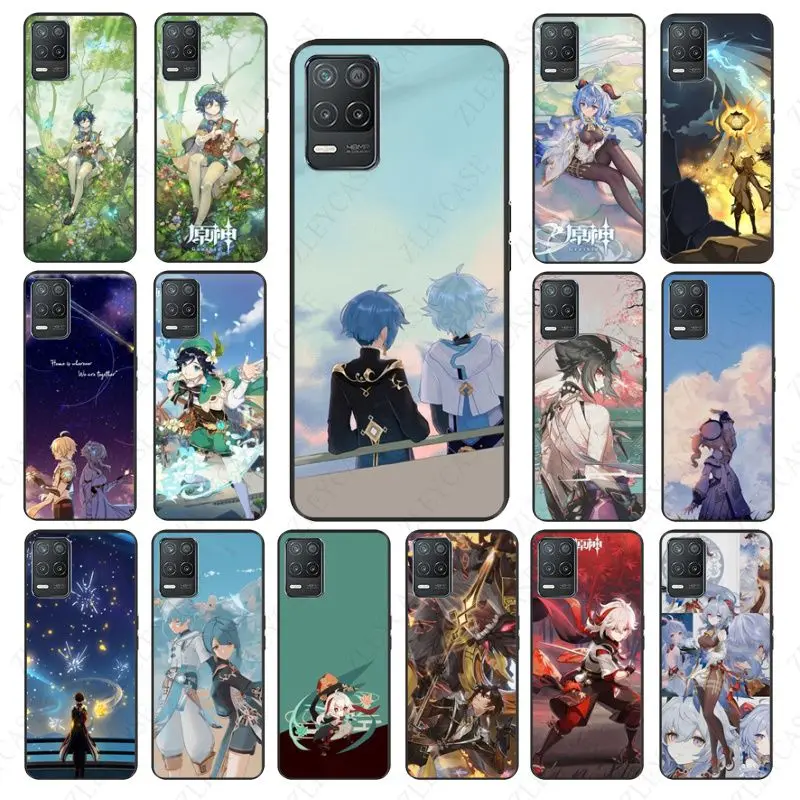 Чехол для телефона с популярной игрой Genshin Impact, чехол для oppo Realme C11 C21Y C21 C25Y C25S C3 Q3S XT 6PRO 6i 7pro 8Pro 9i 9pro, чехлы coque