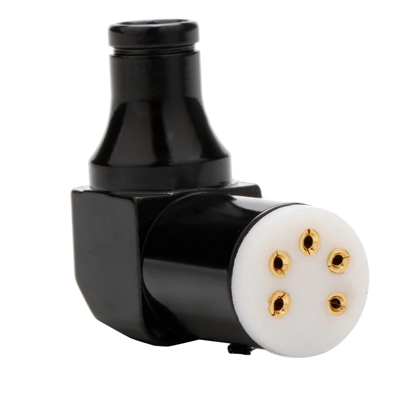 Hifi Vinyl LP Phono 5Pin DIN-штекер 90 градусов сиденье гнездо DIN для AMP Audio Tonearm Line сигнальный