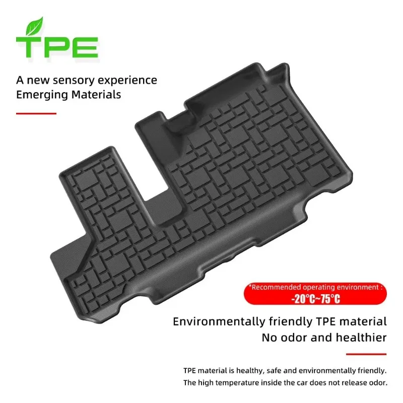 Фото Пользовательские коврики 3D TPE для Honda N-Box JF3 JF4 2017-2023, всепогодные водонепроницаемые автомобильные напольные вкладыши, легко моются №4