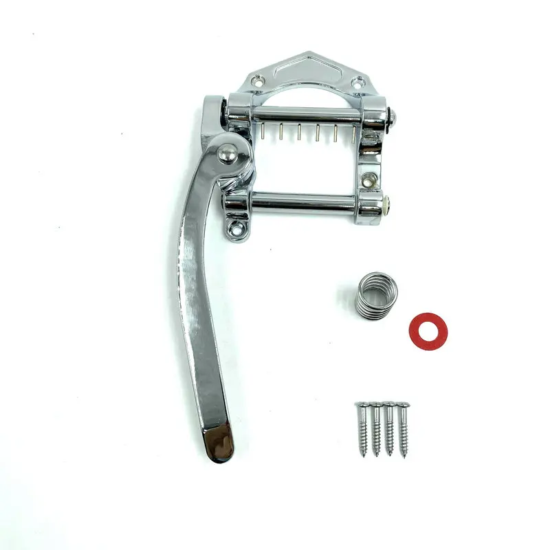 

Chrome Color Bigsby Style Guitar Tremolo System Bridge Made in China