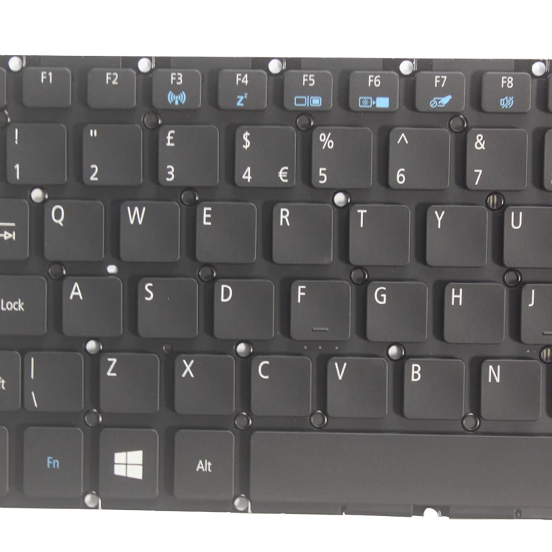 Новая английская клавиатура для Acer Aspire A715-71G A717-71G A717-71G-549R UK, черная клавиатура для ноутбука с подсветкой