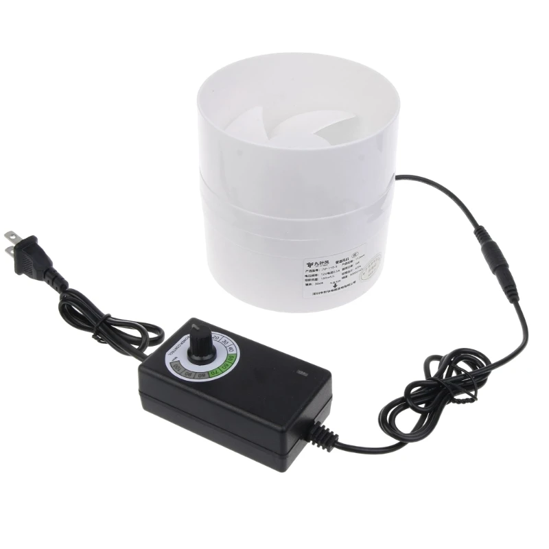 

220V 110V Inline Duct Fan 4in Silent Home Ventilator Bathroom Exhaust Ventilator