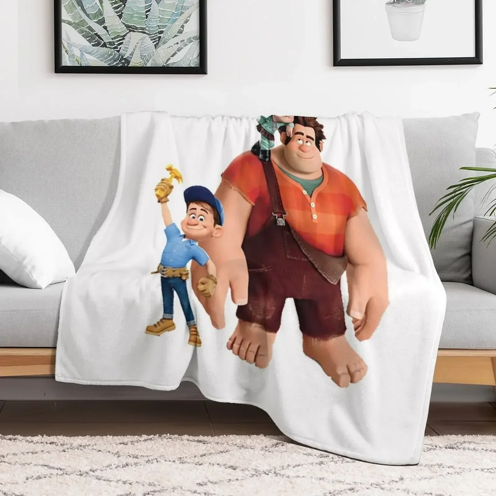 Wreck it полная команда пледы диван рождественские украшения одеяла