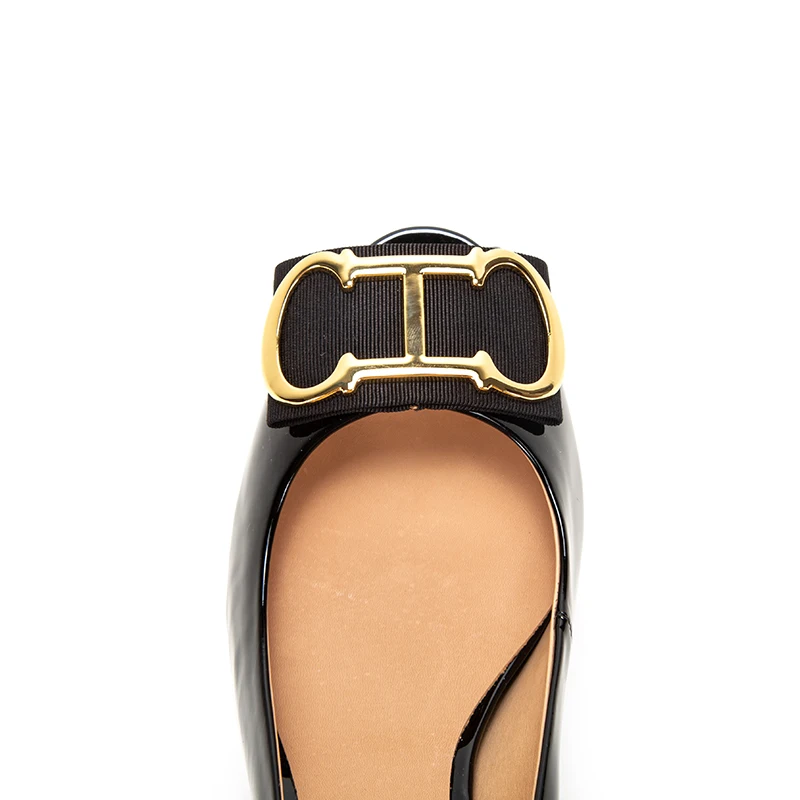 Sandals CHCH Women's High Heels Summer New Protective Toe Sandals Light Green Leather Shoes Business Commuter Casual