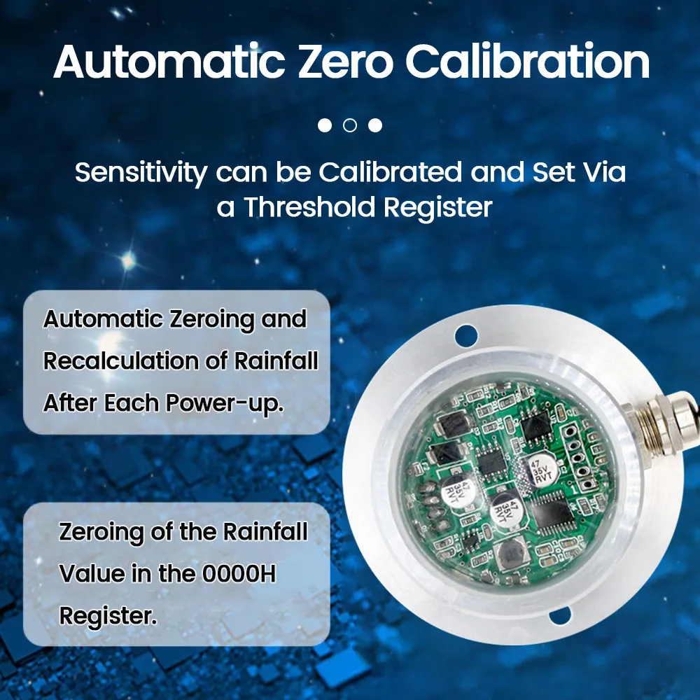 Оптический датчик дождя двухканальный наружный Метеорологический высокоточный