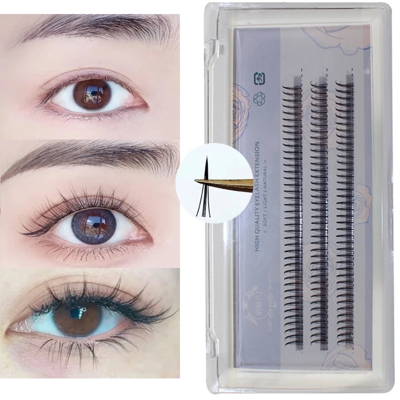 

Natural Black False Eyelashes Hand Made Grafted Eyelashes Natural Long Thick False Eyelashes Eyelash Extension Tools Makeup