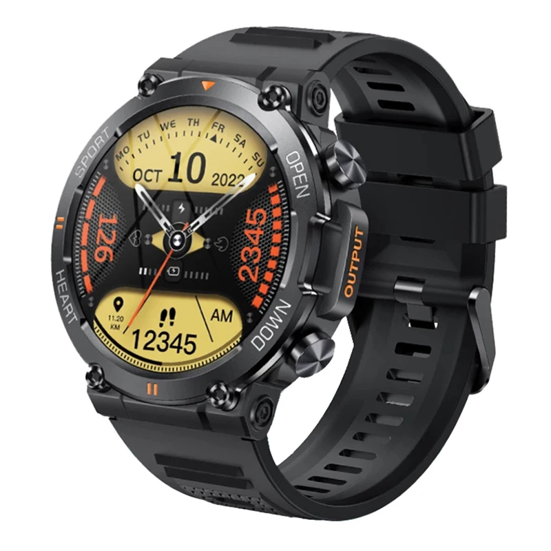 

Мужские Смарт-часы K56pro с Bluetooth, шагомером и пульсометром, 400 мАч