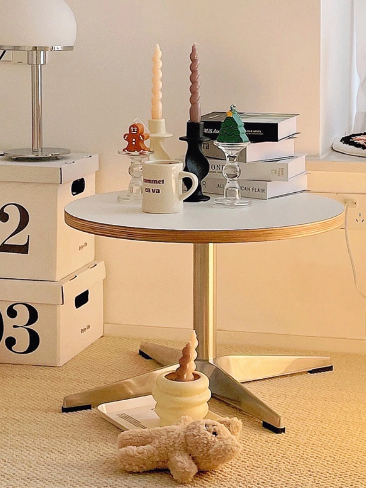 Круглый чайный столик в Корейском стиле дизайнерский креативный Личный Домашний