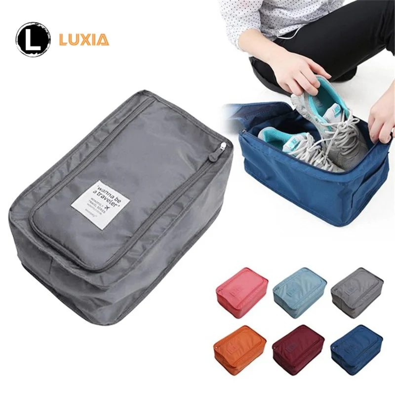 Travel Tote Zipper Pouch Waterproof Organizer Pouch Shoe Organizer Underwear