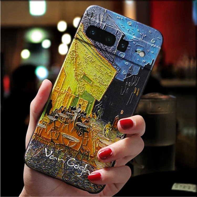Чехол для Google Pixel 8 7 Pro 8Pro 7Pro 7A чехол Pixel8 Pixel7 3D Art оригинальный противоударный