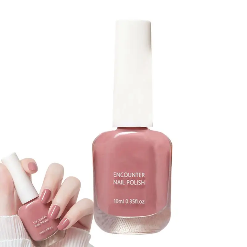 Лак для ногтей телесный Розовый Гель-лак блестящий гель на водной основе