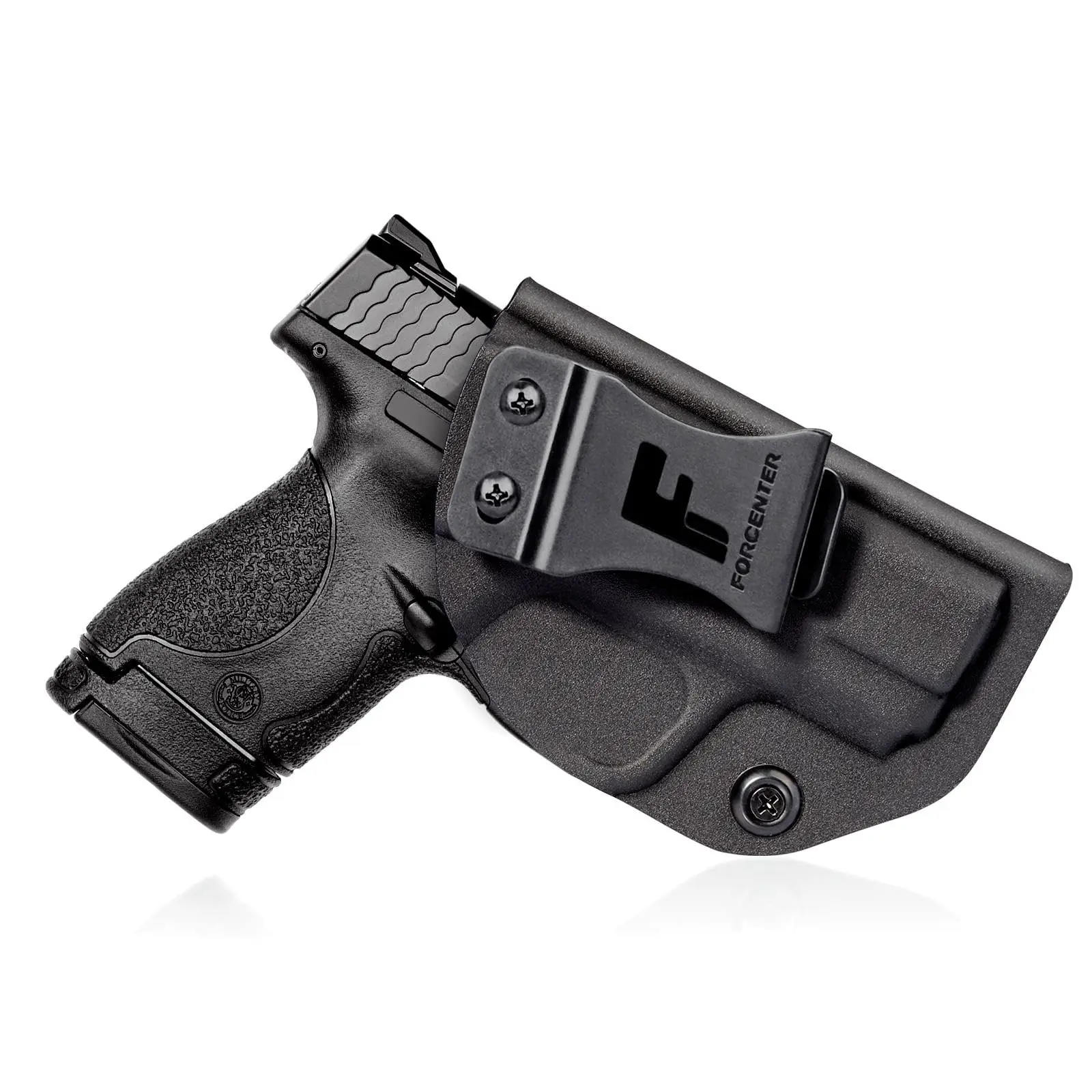 Фото Кобура M&P 9 мм, кобура Forcenter IWB Kydex, подходит для: Smith & Wesson M&P 9 Shield/M2.0/Плюшевая кобура M&P 2,0 9 мм |   Малюнок правой руки №1