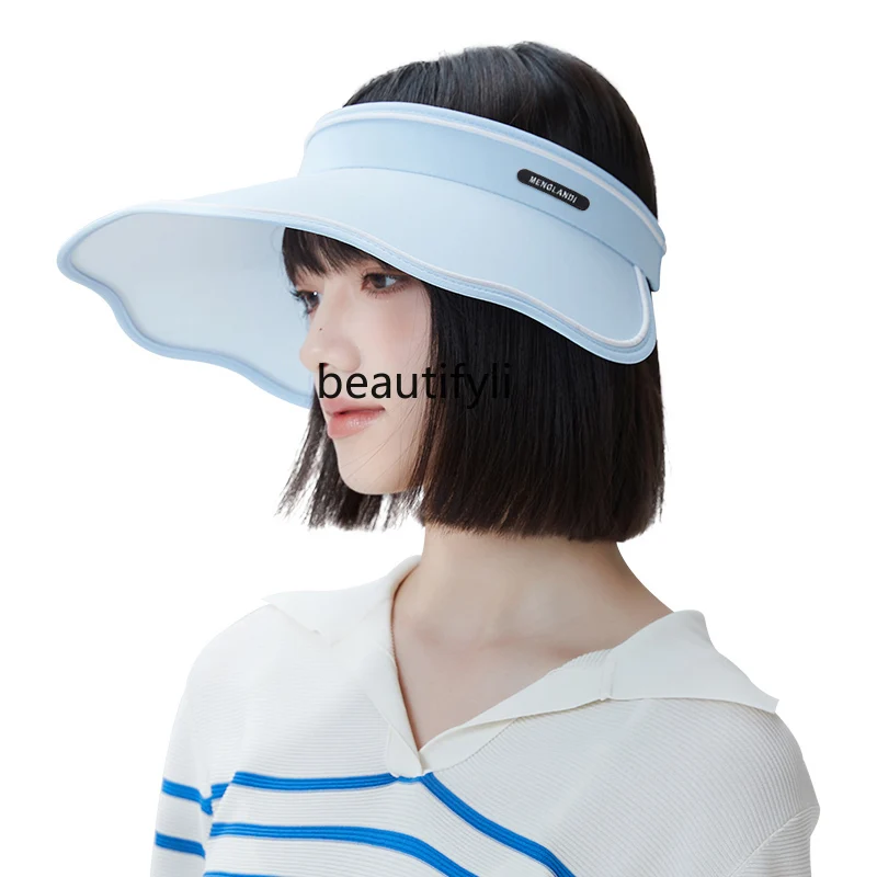 

LBX Sun Protection Hat Female UV Protection Summer Cycling Sun Hat Outdoor Sports Big Brim Face-Covering Air Top