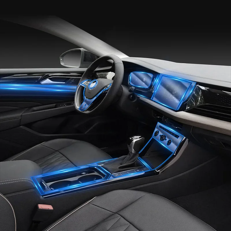 Прозрачная пленка из ТПУ для VOLKSWAGEN VW CC Passat 2019 2020 автомобильные защитные наклейки