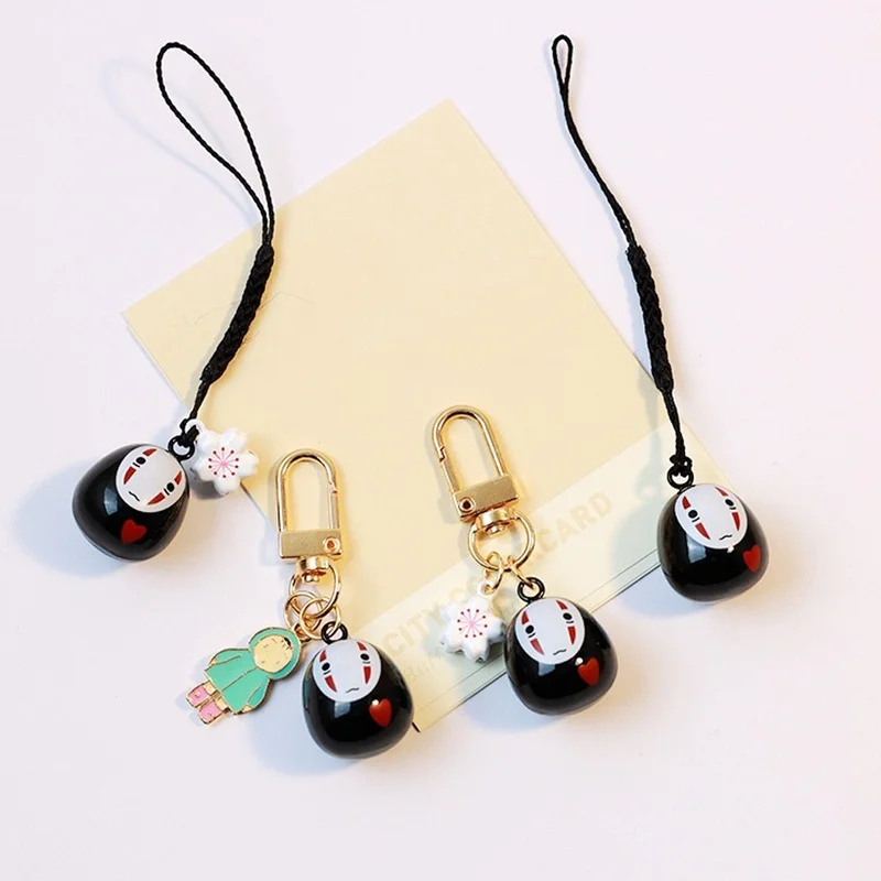 

Hot Sales 1 Piece Metal Cute Cartoon Mobile Phone Charms Lovely Anime Lanyard for Keys Phone Accessory Keychains Decoration