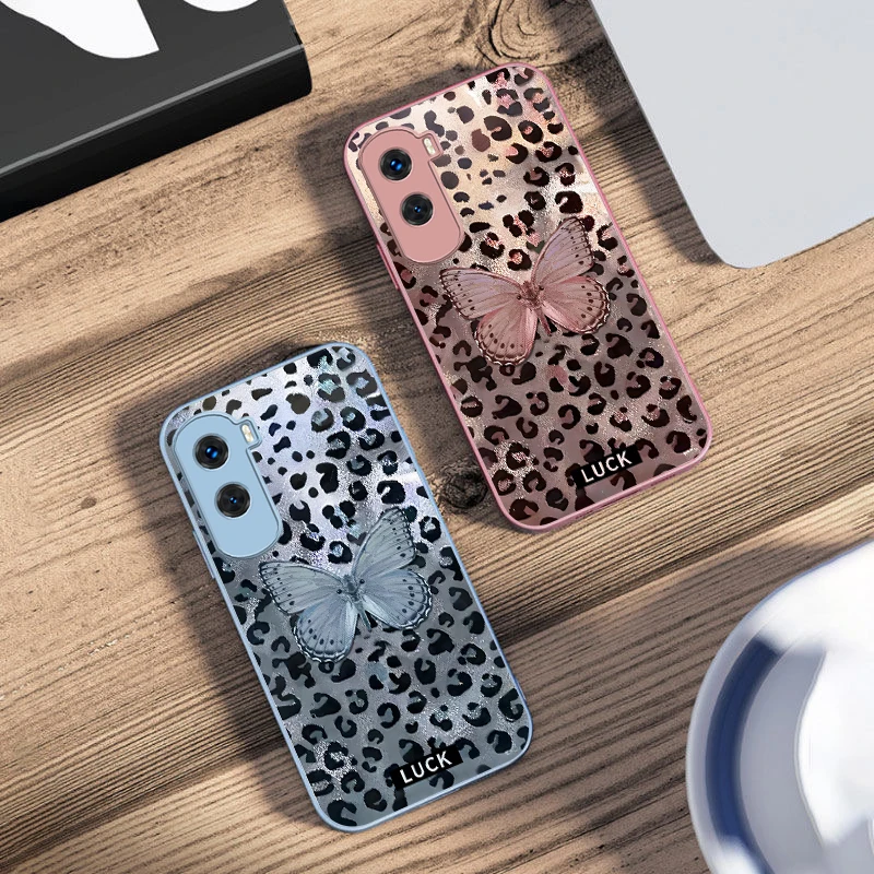 Цвет Banwen Butterfly для Honor 200 90 8X 9X Pro Lite P50 P40 Nova 10 11i P60 Magic4 6 Mate 20 50 Чехол телефона из