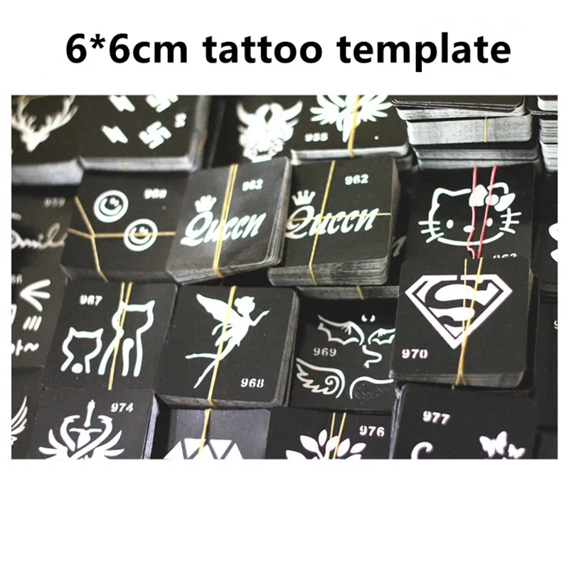 10pcs/set Temporary Airbrush Tattoo Stencil Flower Diverse Patterns Boby Art Painting Henna stencil for hands Arm Finger Women