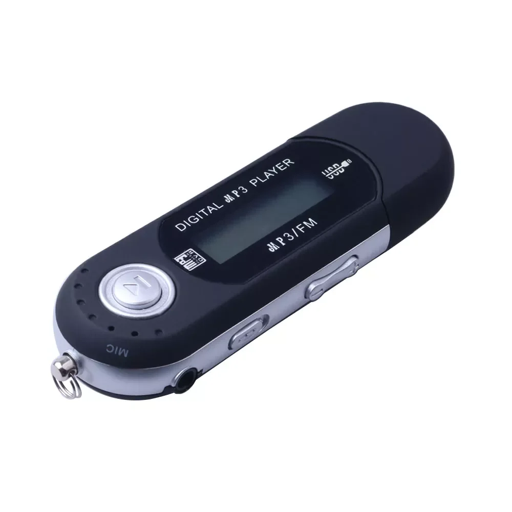 

Portable USB MP3 Music Player LCD Digital Screen Support Flash 4GB 8GB FM Radio With Microphone Mini Mp3 Player