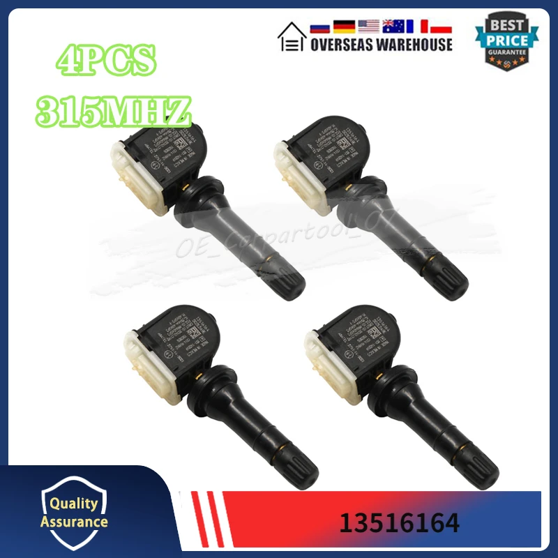 

Tyre Monitoring System Pressure Sensor 13516164 For 2018-2020 Cadillac Escalade Chevrolet Tahoe Trax TPMS TIRE PRESSURE SENSOR