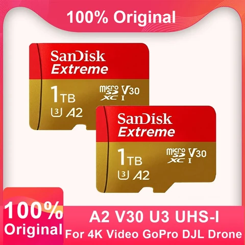 SanDisk Extreme Micro SD карты памяти 2 шт.