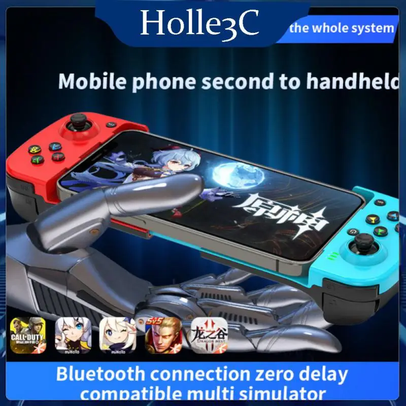

Portable Ergonomics Gaming Controller Stretch Support Mfi Games Game Handle For Mobile Phones Multiple Touch Stretch