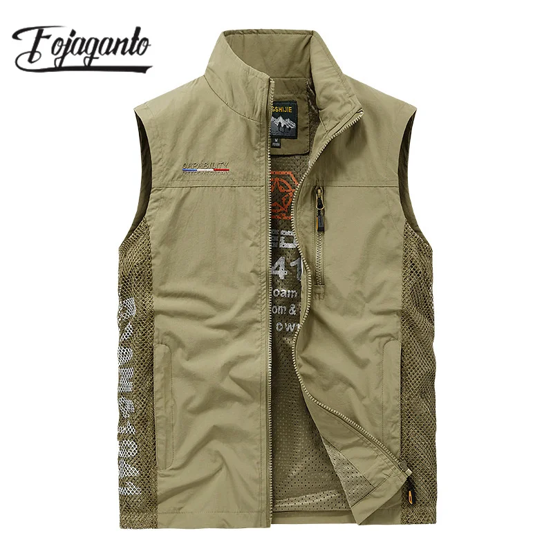 

2023 Outdoor Leisure Vest For Men Multi-Pocket Breathable Fishing Vest High-Quality Best-Selling Leisure Vest For Men