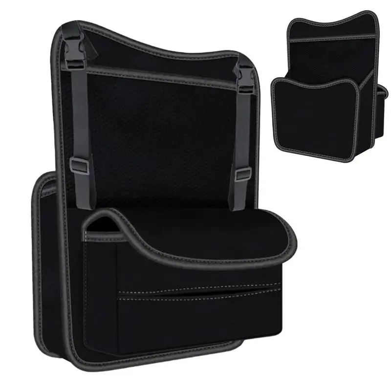 

Car Backseat Organizers Universal Auto Backrest Kid's Bag Vehicle Storage Tool With 4 Compartments For RVs Trucks Minivans SUVs