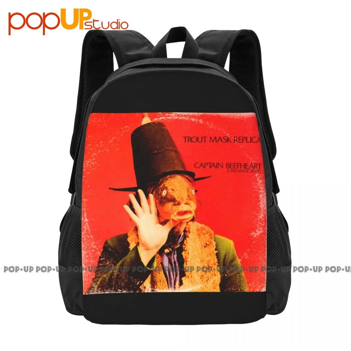 Рюкзак Captain Beefheart &amp His Magic Band копия маски форели вместительный складной