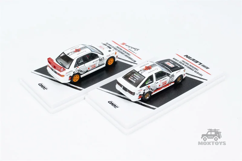 INNO 1:64 COROLLA AE86 Levin &amp LANCER EVOLUTION III трекеры гоночный литая модель автомобиля