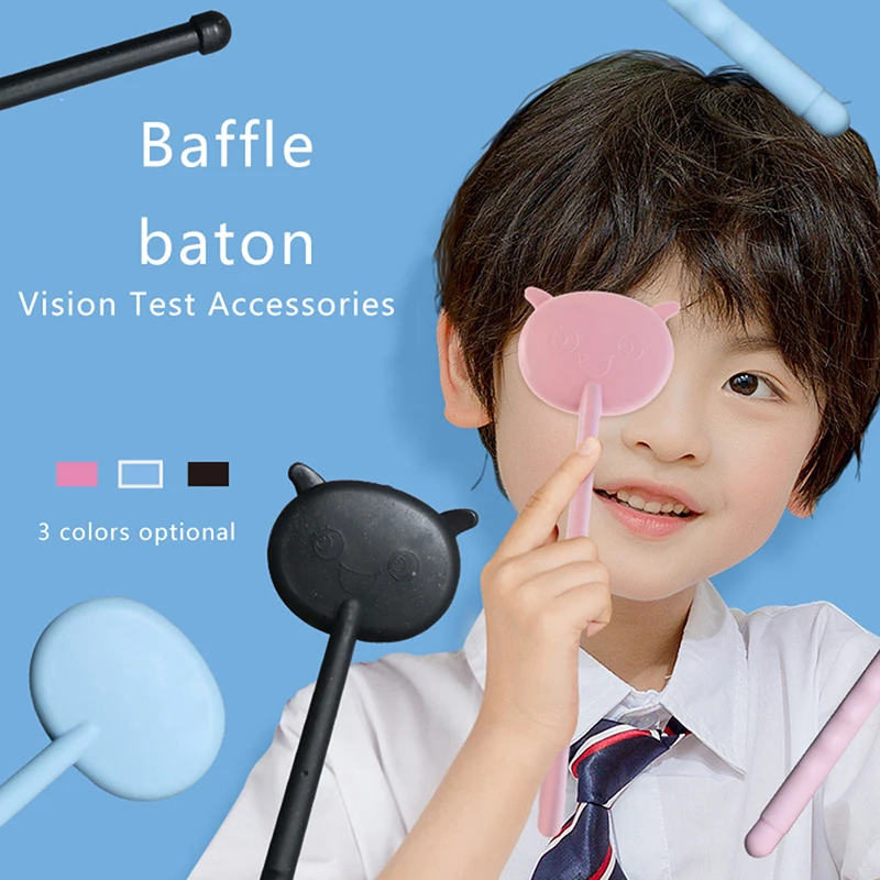 

2Pcs Handheld Eye Occluder Plastic Eye Occluder Optometry Tools For Vision Test Ophthalmic Examination