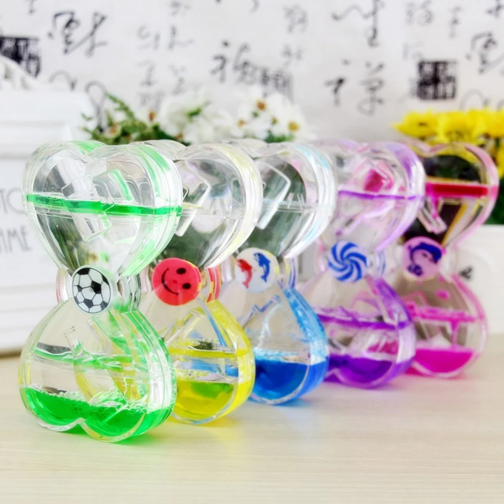 

direct Factory new colorful peach heart windmill drop cabinet study decoration crafts friends birthday gift Lover gift oil timer