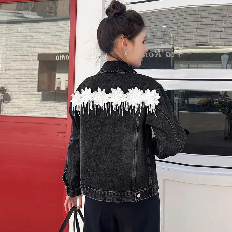 Женская джинсовая куртка XLMJDZGS