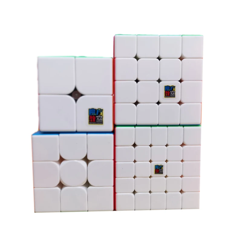 

4pcs/set MoYu Cubing Classroom MeiLong Mini WCA 2x2x2 3x3x3 4x4x4 5x5x5 Speed Magic Cube Professional Antistress Puzzle Kid Toys
