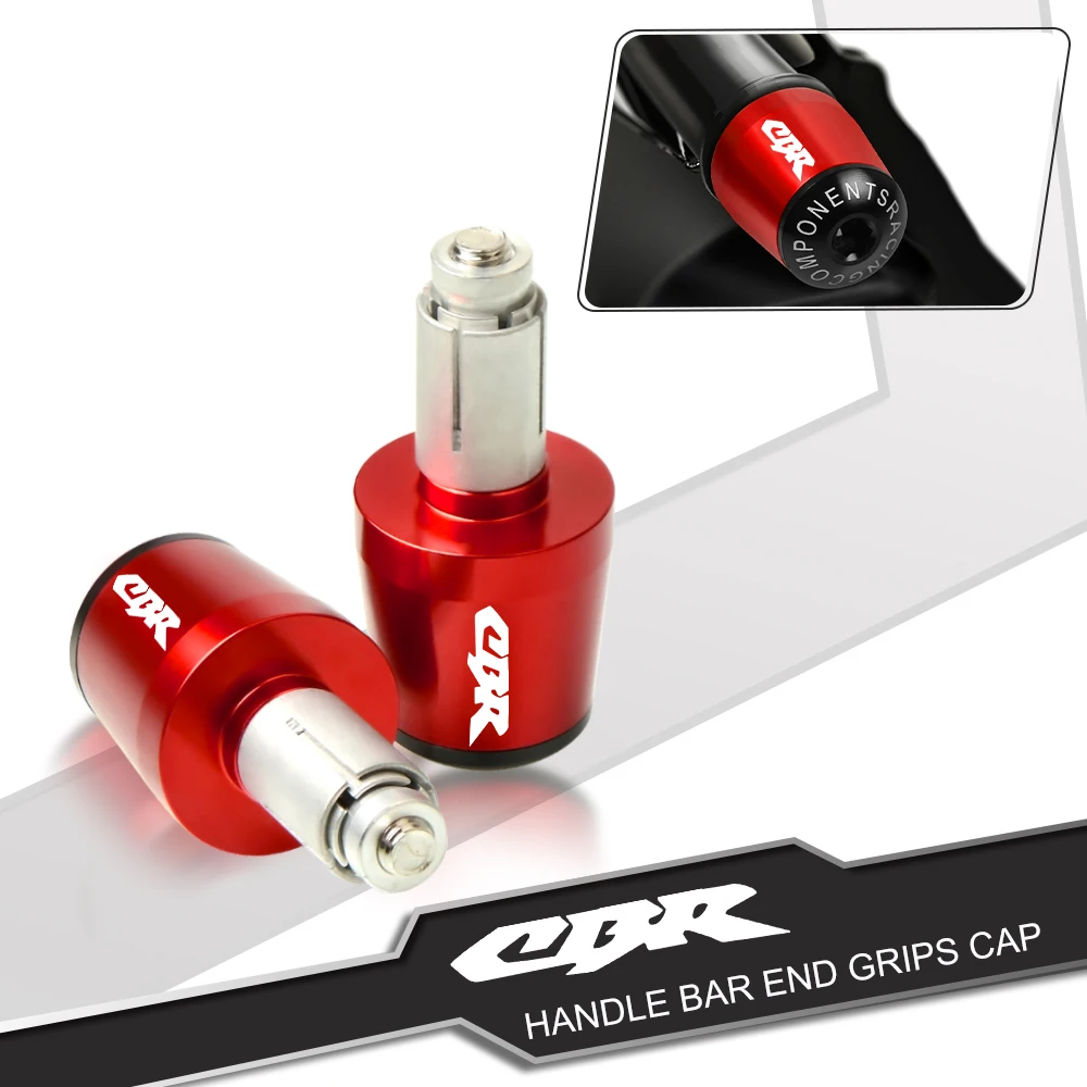 

For Honda CBR 600 F4i 2001-2007 CBR600F4i 2002 2003 2004 2005 Motorcycle 7/8'' 22mm Handle Bar End Grips Cap Hand Bar Ends Plugs