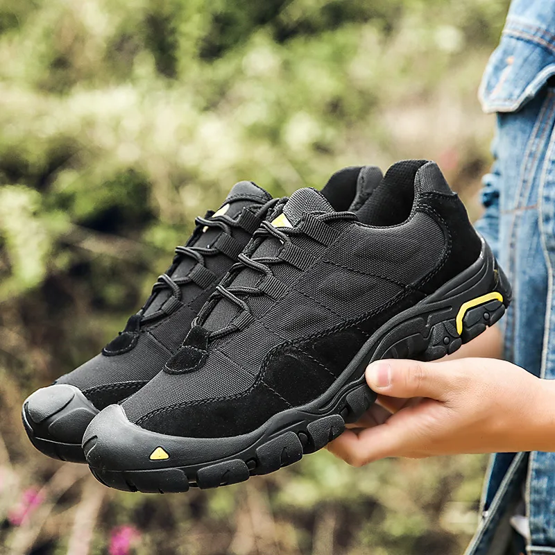 SENAGE Men Hiking Shoes Waterproof Breathable Tactical Combat Army Boots Desert Training Sneakers Outdoor Trekking Shoes